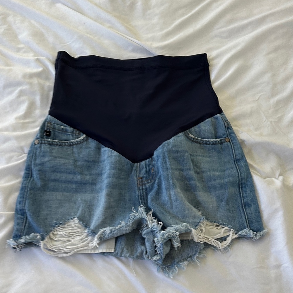 Pinkblush Maternity Denim Shorts